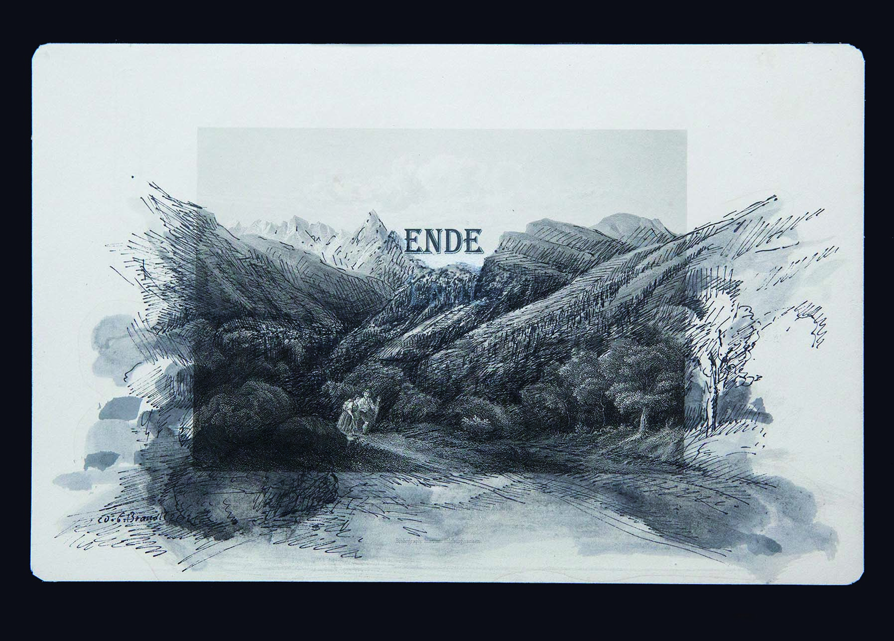 Projekt: Co -, Grafik/Papier, 19,5 x 30 cm, 2022